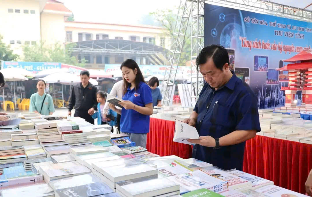 Ngày sách và Văn hóa đọc Việt Nam lần thứ tư, năm 2025 trên địa bàn tỉnh Điện Biên