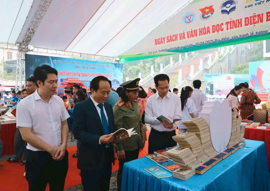 Ngày sách và Văn hóa đọc Việt Nam lần thứ tư, năm 2025 trên địa bàn tỉnh Điện Biên