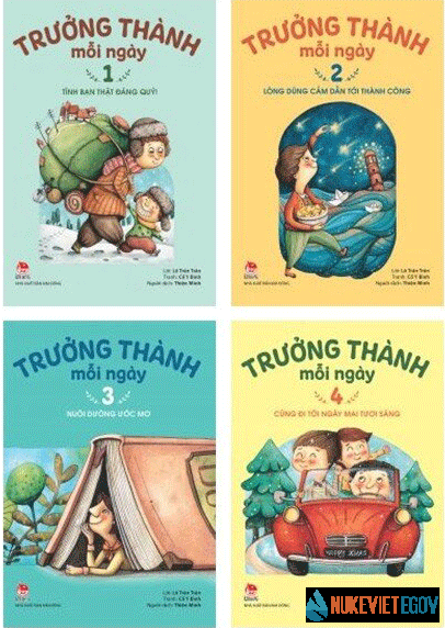 Bộ sách trưởng thành không lo âu (Trọn bộ 4 cuốn)