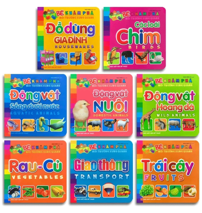 Bộ sách bé khám phá môi trường xung quanh