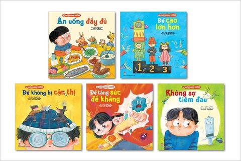 Bộ sách Bé khỏe mạnh hơn