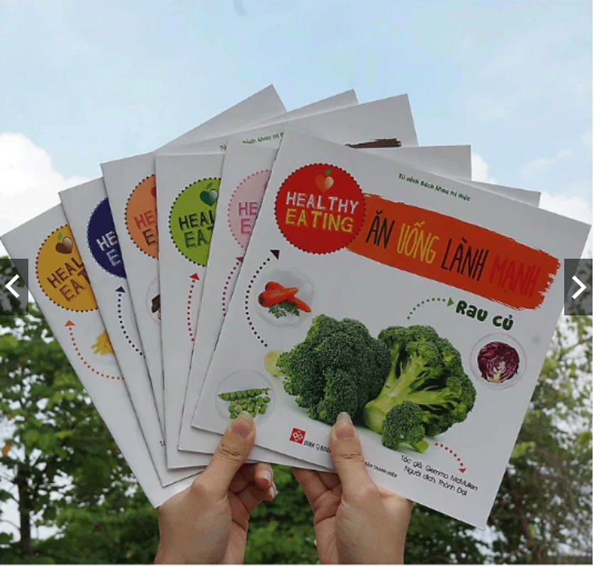 Bộ sách Healthy Eating - Ăn uống lành mạnh
