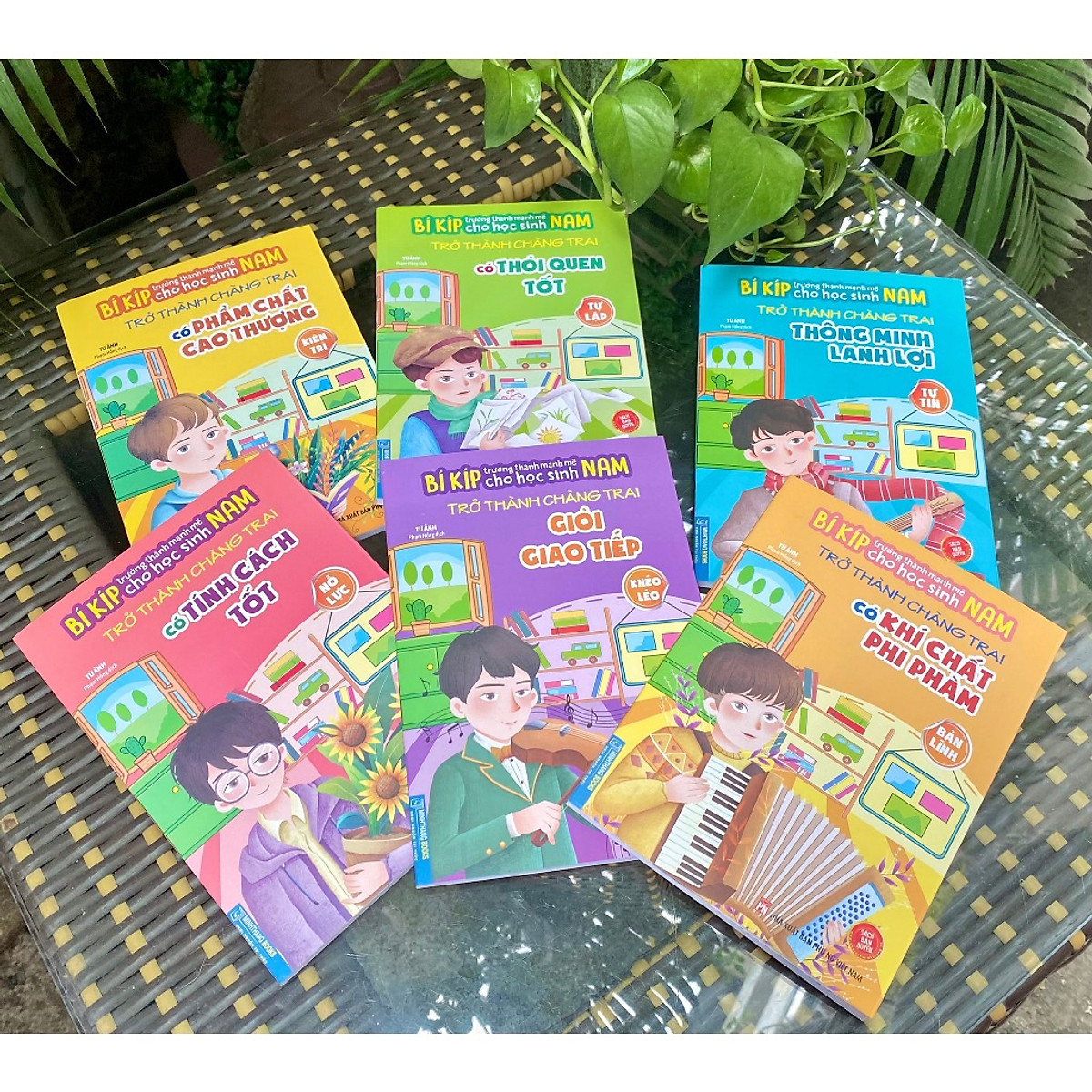 Combo 6c Bí kíp trường thành mạnh mẽ cho học sinh Nam